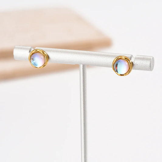 Aretes Selene Dorado