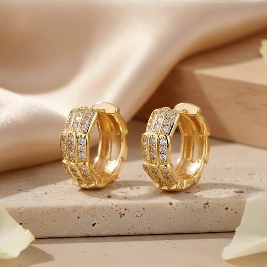 Alyra golden hoops
