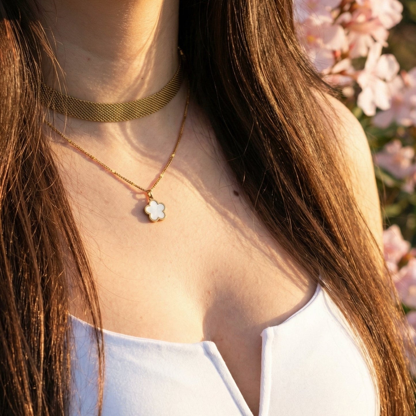 Collar de Flor Dalienne
