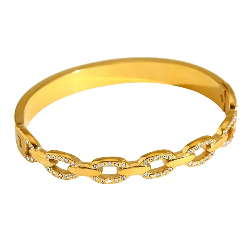 Pulsera Bangle Chain Amoria