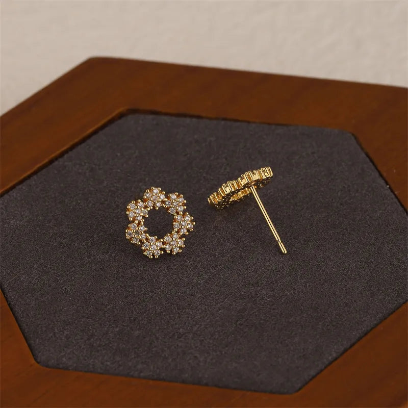 Aretes Snow Plata 925