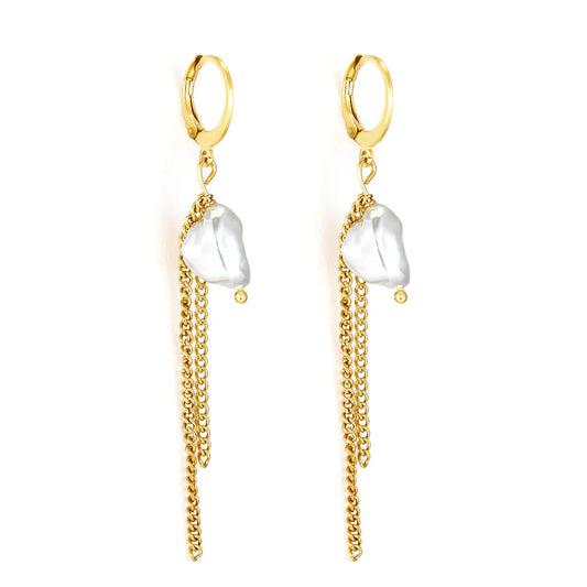 Aretes de Perla Sylara