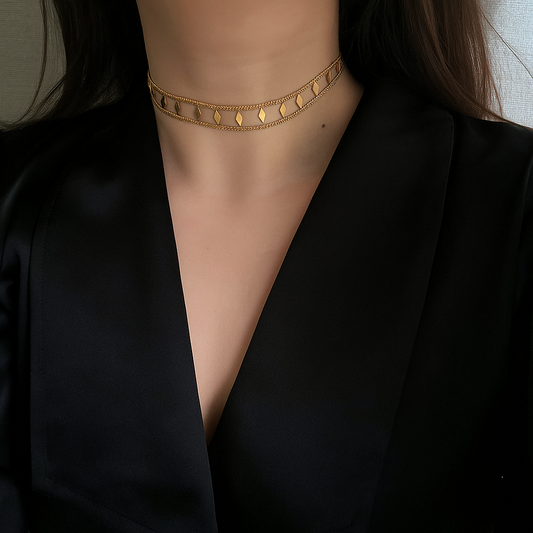 Anara chocker golden💧