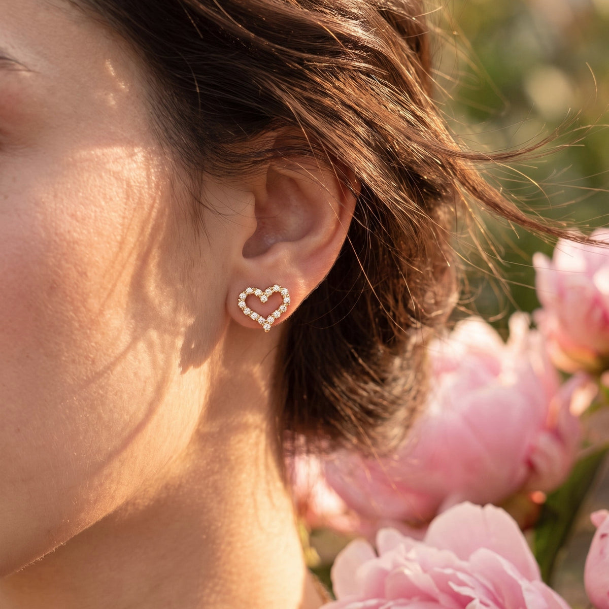 Ivanny heart earrings