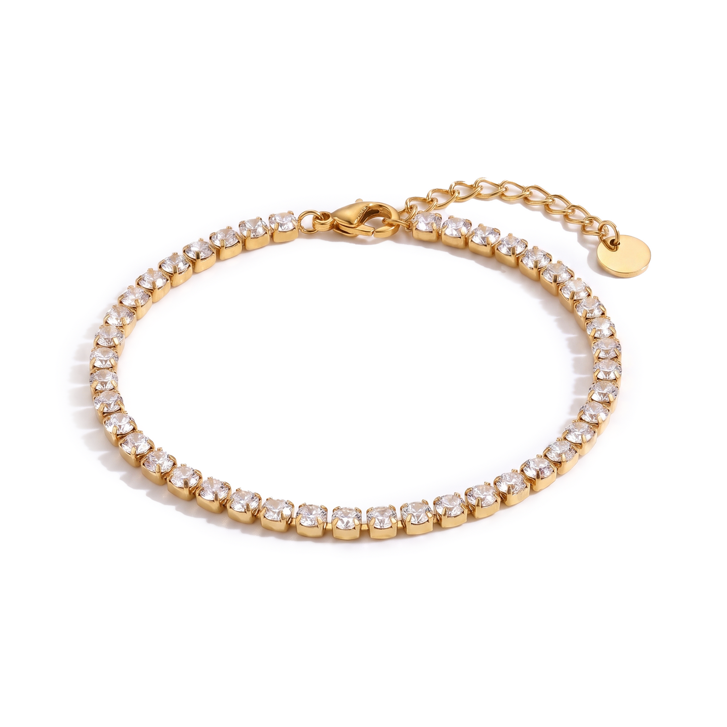 Pulsera Tenis Chain Camellia