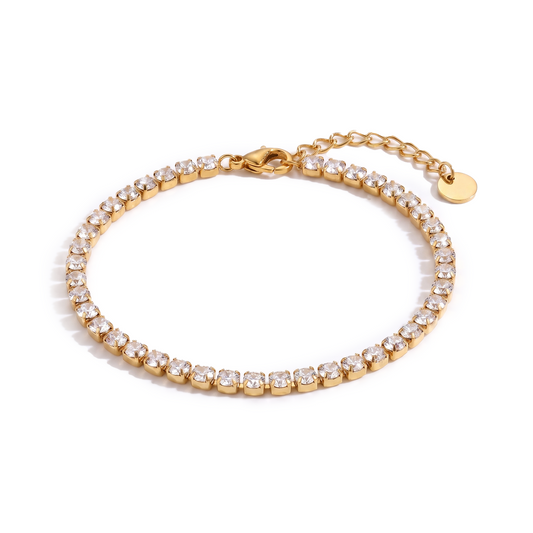 Pulsera Tenis Chain Camellia