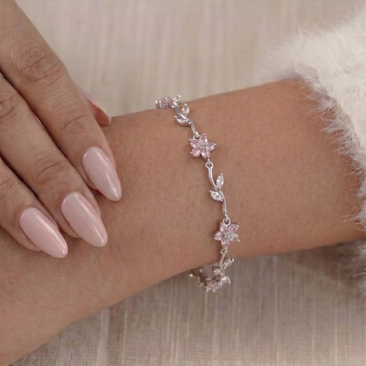 Pulsera Silver Sakura