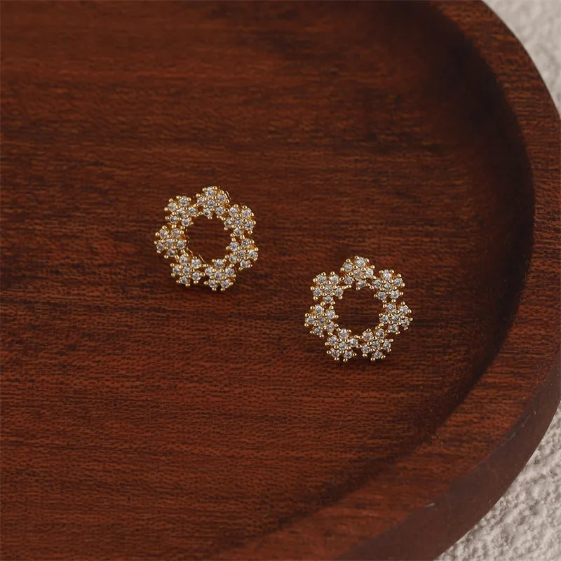 Aretes Snow Plata 925