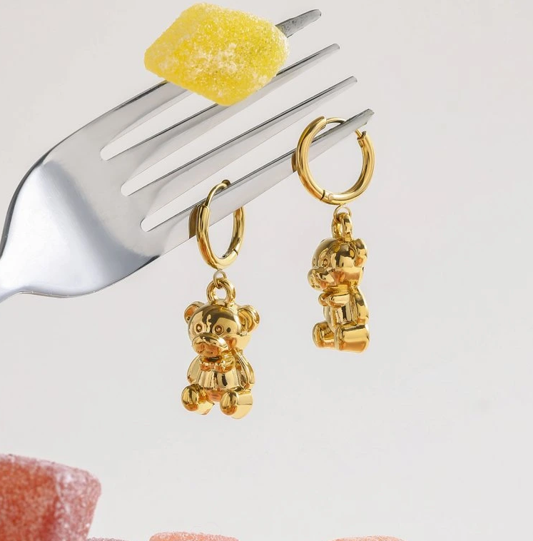 Aretes Teddy Bear Huggies