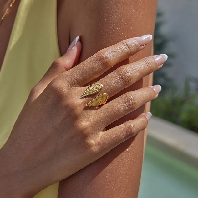 Anillo Golden Sky