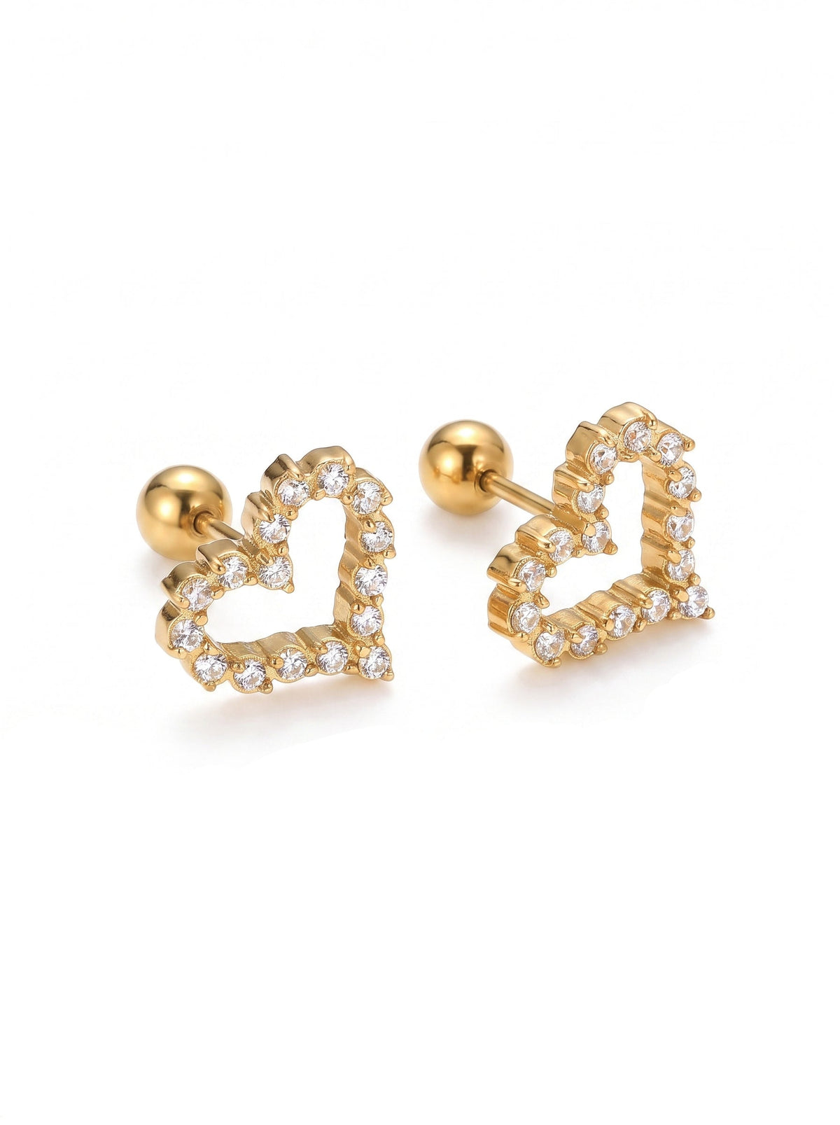 Ivanny heart earrings