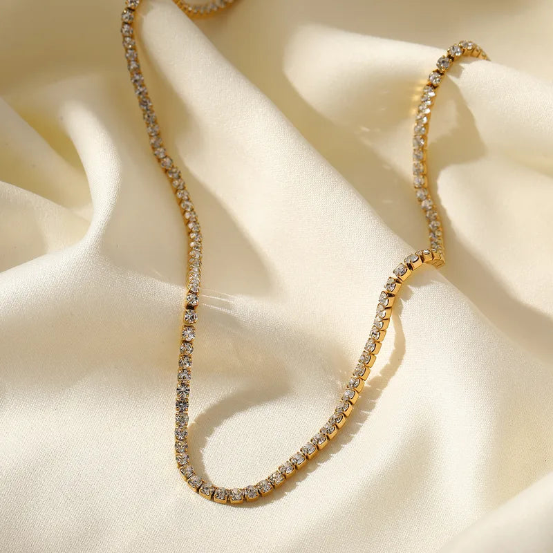 Camellia tennis bracelet