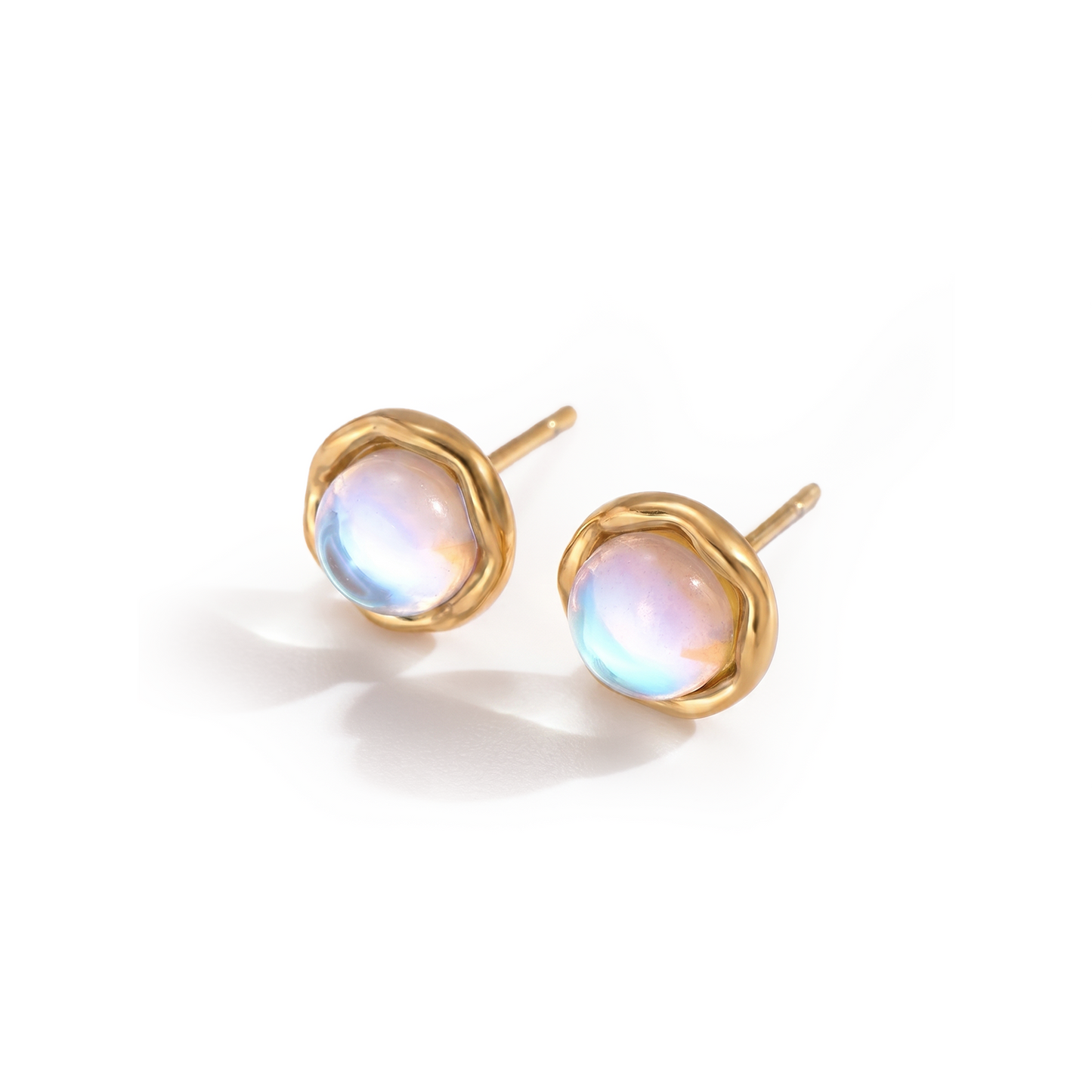 Aretes Selene Dorado