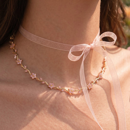 Collar Gold Sakura